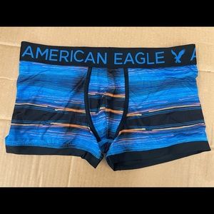 American Eagle men’s boxer brief trunk style size large printed pattern NWOT